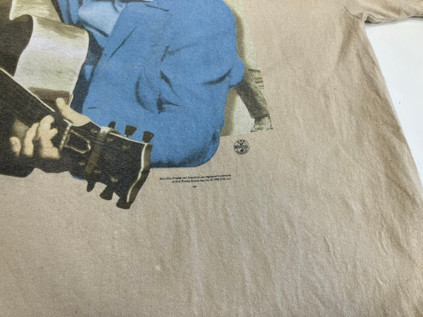 ヴィンテージ vintage 90's 90年代 Murina Elvis Presley エルヴィス プレスリー LOVE ME TENDER MADE IN USA アメリカ製 XL Tシャツ ベージュ LLサイズ 101MT-3921