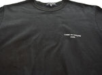 コムデギャルソンオム COMME des GARCONS HOMME  ロゴ プリント 半袖Tシャツ 黒 HM-T101 Tシャツ ブラック Lサイズ 103MT-2976