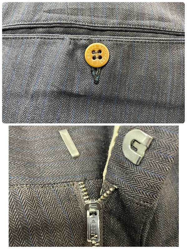 【曜日割引対象外】 ブルックスブラザーズ Brooks Brothers 60's 5ポケット スラックス タロン スラックス ブラウン 201MB-806 VB