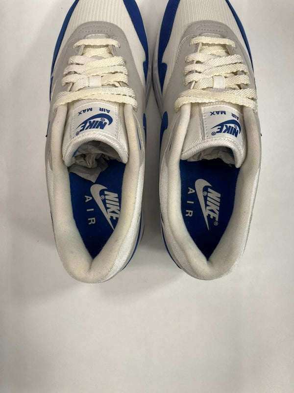 ナイキ NIKE AIR MAX 1 ANNIVERSAR GAME ROYAL-NEUTRAL エアマックス 1 アニバーサーリー ゲームロイヤル 908375-102 メンズ靴 スニーカー ブルー 27.5cm 101sh-2374
