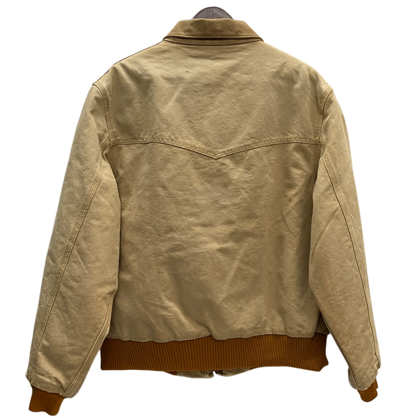 【曜日割引対象外】 カーハート Carhartt 80's 90's サンタフェジャケット USA製 ダックワークブルゾン ジャケット ベージュ 201MT-3736 VB