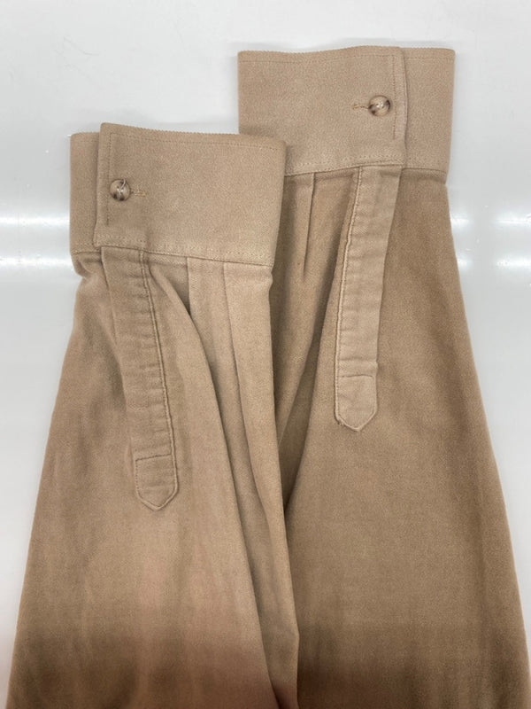 バブアー Barbour D725 MOLESKIN SHIRT モールスキン シャツ スエード ボタン 長袖 薄茶 長袖シャツ ロゴ ベージュ Lサイズ 104MT-1687