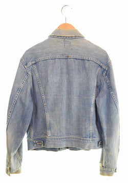 リー Lee 60s 101-J Denim Jacket Made in USA 60's デニムジャケット 黒タグ アメリカ製 PATD-153438 42 ジャケット ブルー 103MT-2343