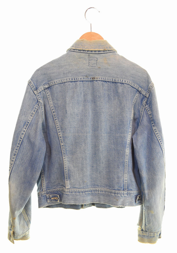 リー Lee 60s 101-J Denim Jacket Made in USA 60's デニムジャケット 黒タグ アメリカ製 PATD-153438 42 ジャケット ブルー 103MT-2343
