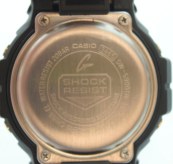 ジーショック G-SHOCK CASIO カシオ クォーツ腕時計 DW-5900TH 黒 3465 メンズ腕時計ブラック 103T-32