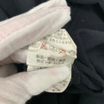 ピンクハウス PINK HOUSE ロングワンピース リボン ワッペン フード付き ギンガムチェック柄 ワンピース ブラック 201LT-437