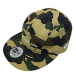 【中古】アベイシングエイプ A BATHING APE ニューエラ NEW ERA コラボ 001CPH301015X 帽子 メンズ帽子 キャップ マルチカラー フリーサイズ 201goods-660