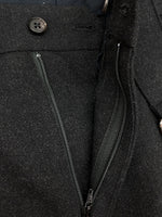 シュタイン stein BELTED WIDE STRAIGHT TROUSERS ワイド ストレート トラウザーズ タック ベルト ジップフライ 黒 無地 ST.283-1 ボトムスその他 ブラック Sサイズ 104MB-288