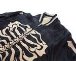 バックストリートクローラー BACK STREET CRAWLER スカル リバーシブル スカジャン SKULL Souvenir Jacket Reversible 骨  52133301 ジャケット ブラック Lサイズ 103MT-2572