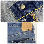 【曜日割引対象外】 リーバイス Levi's 60's 501XX ギャラ無し 紙パッチ デニム ブルー W34サイズ 201MB-969 VB