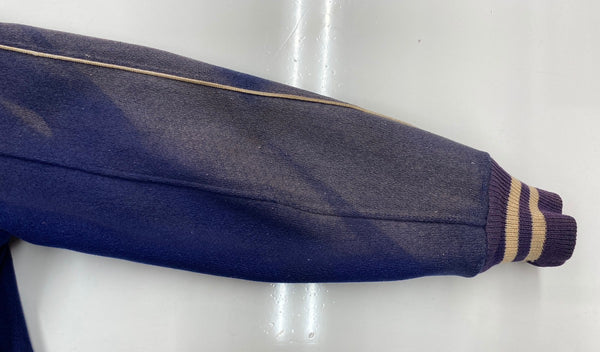 ヴィンテージ vintage 50s 50年代 BUTWIN バトウィン ボタスタ スタジャン アワードジャケット ワッペン フェード 青 ジャケット ブルー 104MT-1986