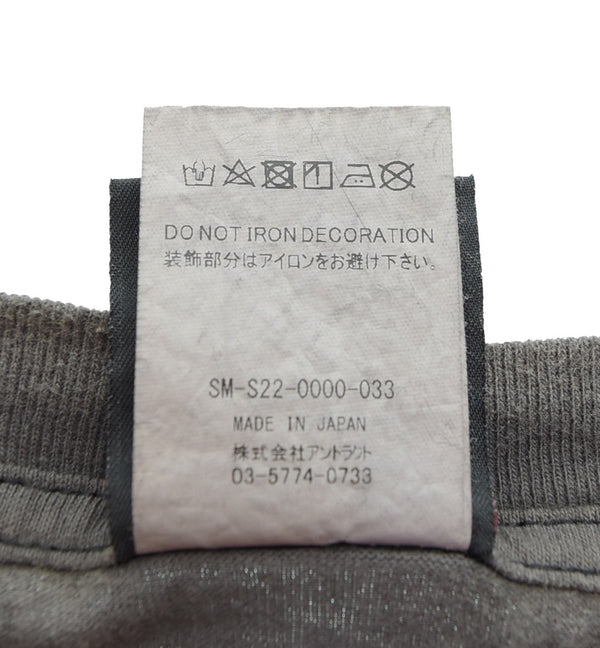 セントマイケル SAINT MICHAEL 22ss Ford Tee フォード プリント SM-S22-0000-033 ロンT ブラック LLサイズ 103MT-3235