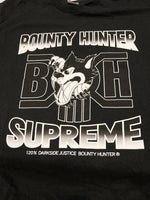 シュプリーム SUPREME Bounty Hunter Wolf Tee Black 23FW バウンティハンター ウルフ 黒 Tシャツ プリント ブラック Lサイズ 101MT-2127
