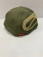 シュプリーム SUPREME Jesus Piece S Logo NEW ERA ジーザス ピース Sロゴ ニューエラ  帽子 メンズ帽子 キャップ カーキ 101hat-98