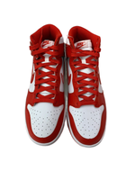 ナイキ NIKE ダンク ハイ "チャンピオンシップ ホワイト アンド レッド" Dunk High "Championship White and Red" DD1399-106 メンズ靴 スニーカー ロゴ レッド 28cm 201-shoes790