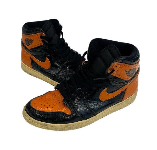 ジョーダン JORDAN NIKE AIR JORDAN 1 RETRO HIGH SHATTERED BACKBOARD 3.0 ナイキ エアジョーダン 1 レトロ 555088-028 メンズ靴 スニーカー オレンジ 28.5cm 101sh-2172