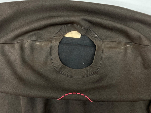 ナイキ NIKE 90s CREWNECK SWEATSHIRT クルーネック スウェット デッドストック USA製 トレーナー プリント AJ 茶 660045 スウェット ロゴ ブラウン Lサイズ 104MT-1702