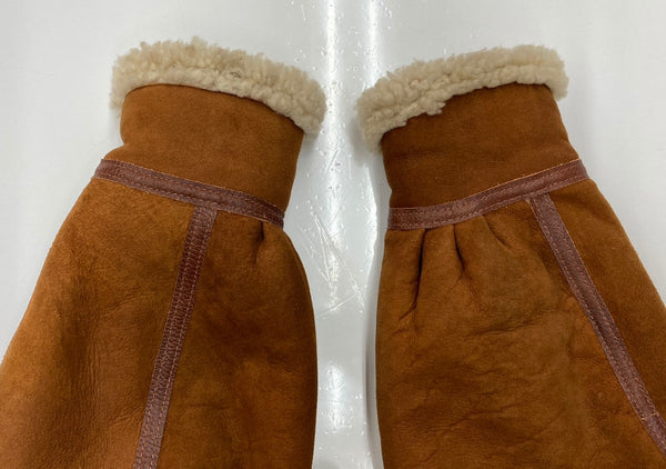 アヴィレックス AVIREX TYPE B-6 FLIGHT JACKET フライト ジャケット スウェード レザー ムートン ボア ミリタリー アウター USA製 茶 サイズ40 ジャケット 無地 ブラウン 104MT-2233