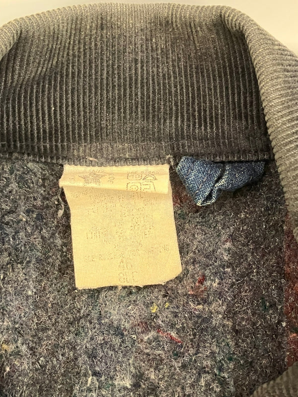 カーハート Carhartt 90's 90年代 デニム チョアコート カバーオール 金ボタン ワッペン VINTAGE ヴィンテージ 46 ジャケット ブルー 101MT-5155