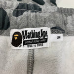ア ベイシング エイプ A BATHING APE Heather Gray Camo Sweatpants 001PTK801006M ボトムスその他 グレー Mサイズ 201MB-884