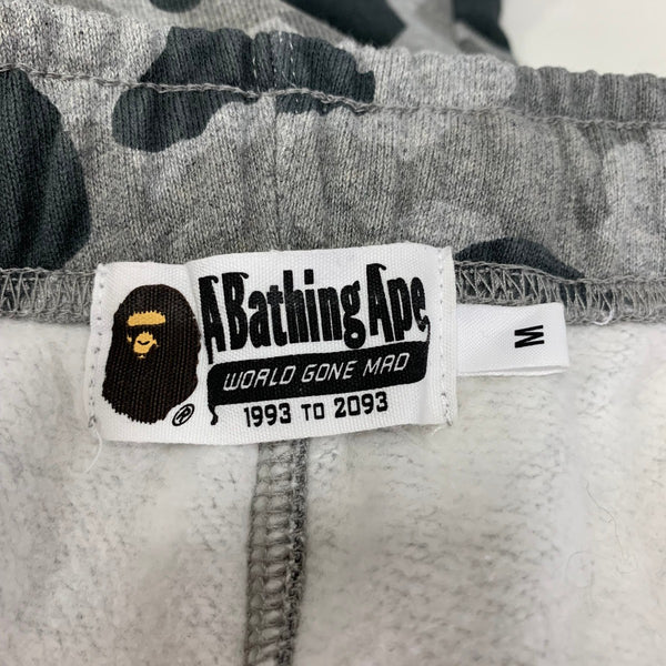 ア ベイシング エイプ A BATHING APE Heather Gray Camo Sweatpants 001PTK801006M ボトムスその他 グレー Mサイズ 201MB-884