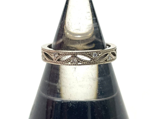 ハム hum lace collection GUILLOCHE RING K18WG レディースジュエリー アクセサリー 指輪 リング シルバー 601goods-6