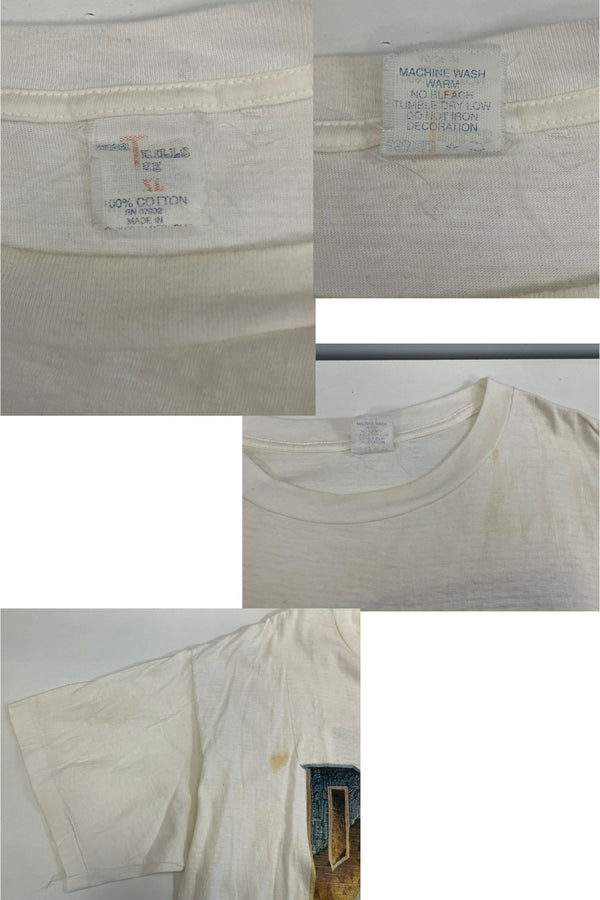 US US古着 90's 90年代 ヴィンテージ vintage Doom 2 II Hell on Earth ID Softwear  VIDEO GAME ビデオゲーム PC 両面プリント XL Tシャツ ホワイト LLサイズ 101MT-4112