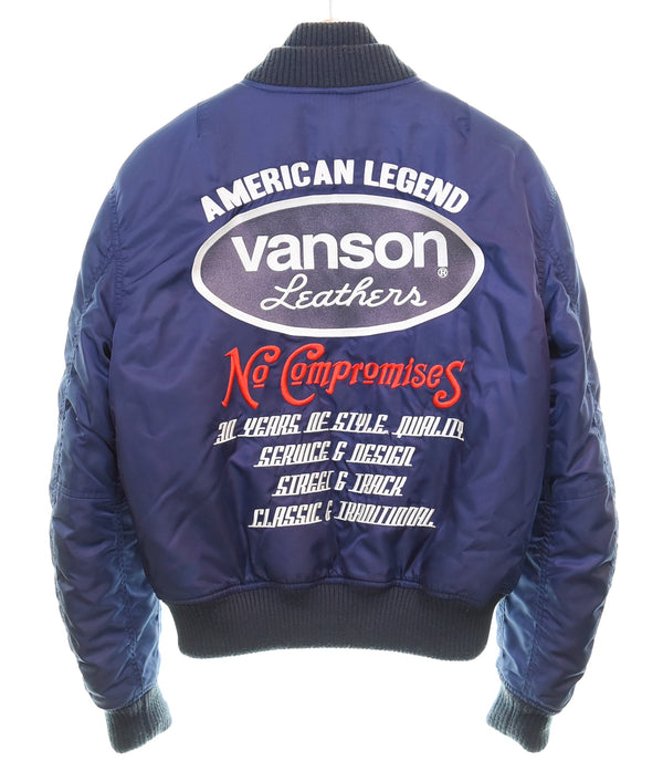 バンソン VANSON MA-1 Flight Jacket フライト ジャケット VS14111W 