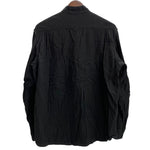 【曜日割引対象外】 キャピタル KAPITAL コットン チャイナ シャツ ジャケット ブラック Lサイズ 201MT-4128 VB
