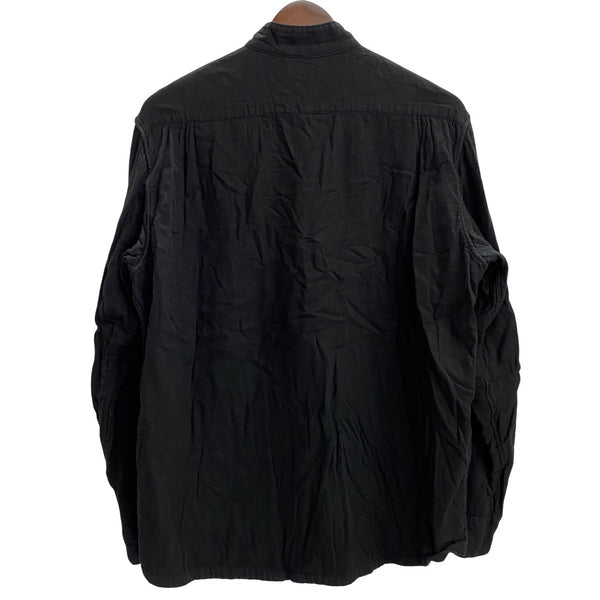 【曜日割引対象外】 キャピタル KAPITAL コットン チャイナ シャツ ジャケット ブラック Lサイズ 201MT-4128 VB