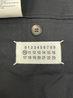 メゾン マルタン マルジェラ Maison Martin Margiela 2B stretch tailored jacket テーラード ジャケット S50BN0247 48 ブラック 601MT-11