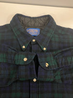 ペンドルトン PENDLETON 50's 50s 50年代 ブラックウォッチ ボードシャツ ウールシャツ WOOL チェック ヴィンテージ vintage 長袖シャツ グリーン 101MT-3670