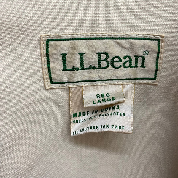 エルエルビーン L.L.Bean コーデュロイ襟 フィールドコート ジャケット ベージュ Lサイズ 201MT-4362