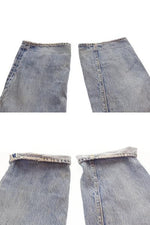 リーバイス Levi's 70s 501 66後期 ボタン裏6 赤耳 70's 66Chain デニム ブルー W31 103MB-589