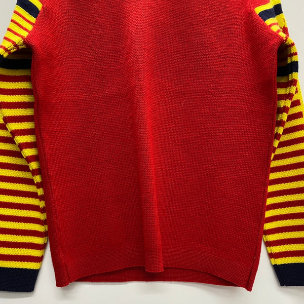 【曜日割引対象外】 ヴィンテージ vintage 70's DEMETRE SPIDER KNIT SWEATER セーター レッド Mサイズ 201MT-4206 VB