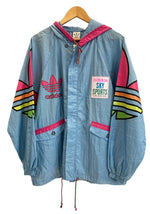 アディダス adidas ヴィンテージ Vintage ナイロンジャケット デサント  ACT-401 ジャケット ブルー フリーサイズ 101MT-3308