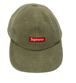 シュプリーム SUPREME POLARTEC Small BOX 6-Panel ポーラテックスモールボックスロゴ6パネルキャップ  帽子 メンズ帽子 キャップ カーキ 101hat-94