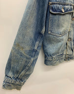 【曜日割引対象外】 リーバイス Levi's 50's 507XX 2nd 革パッチ 片面タブ VINTAGE デニム ジャケット 201MT-3011 VB