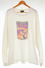 ティンバーランド Timberland  90's シングルステッチ WEATHER GEAR OLD Timber  ロンT ホワイト 103MT-3309