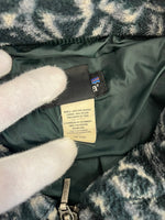 パタゴニア PATAGONIA 90s 90年代 総柄 シンチラ オーバーシャツ ヘキサゴン USA製 アメリカ製 25012 ジャケット グリーン Lサイズ 101MT-4718