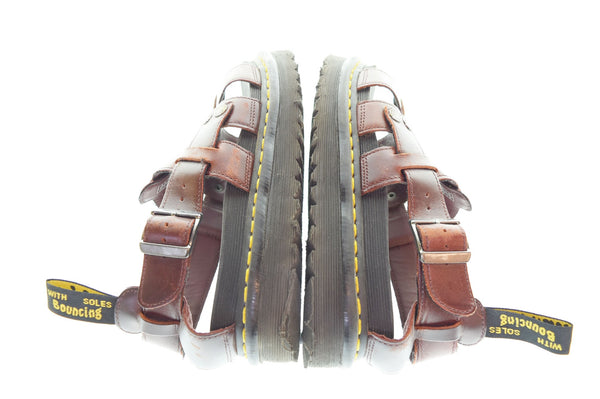 ドクターマーチン Dr.Martens TERRY テリーストラップサンダル UK8 茶 AW006 SK12T メンズ靴 サンダル その他 ブラウン 26.5cm 103S-1111