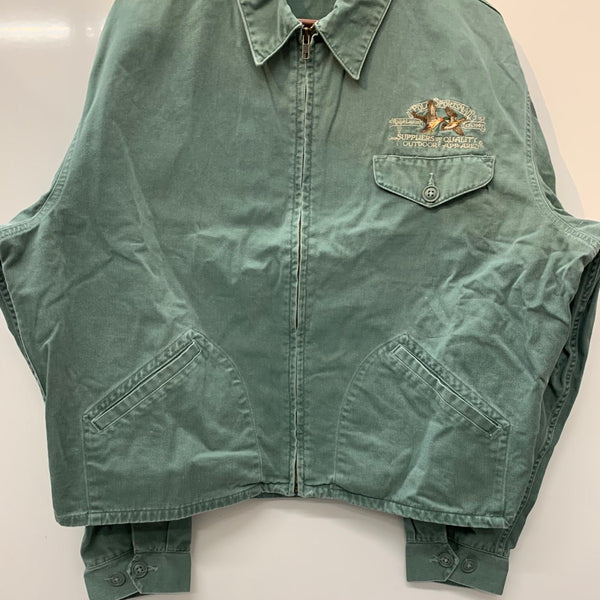 ラルフローレン Ralph Lauren 80's 90's Polo Cotton Jacket スポーツマン ジャケット グリーン Lサイズ 201MT-3308
