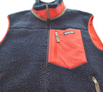 パタゴニア PATAGONIA 17AW CLASSIC RETRO-X VEST クラシック レトロ X ボア フリース ベスト 23048 ベスト ネイビー Mサイズ 103MT-2920
