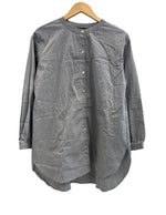 アワーホーム OURHOME 後ろギャザーのきれいめブラウス 日本製 長袖 FREEサイズ C412007 長袖シャツ グレー フリーサイズ 101LT-164