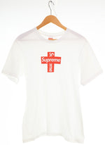 シュプリーム SUPREME Cross box logo クロス ボックスロゴ Tシャツ Tシャツ ホワイト Sサイズ 103MT-3533