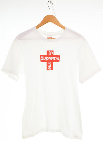 シュプリーム SUPREME Cross box logo クロス ボックスロゴ Tシャツ Tシャツ ホワイト Sサイズ 103MT-3533