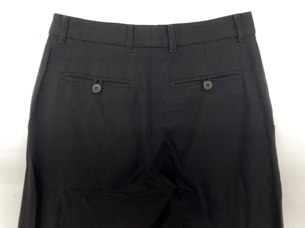 フセインチャラヤン Hussein chalayan SLACKS PANTS スラックス パンツ ジップフライ トラウザーズ 黒 サイズ 38 ボトムスその他 無地 ブラック 104LB-53
