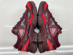 アディダス adidas ラフシモンズ RAF SIMONS 17年製 OZWEEGO III オズウィーゴ 3 ローカット シューズ 靴 BORDEAUX ボルドー RED 赤 B22538 メンズ靴 スニーカー ワインレッド 25.5cm 104S-908