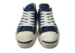 コンバース CONVERSE 90s JACK PURCELL LOW ジャック パーセル ロー USA製 ヴィンテージ シューズ 紺 メンズ靴 スニーカー ネイビー US7 1/2 104S-893