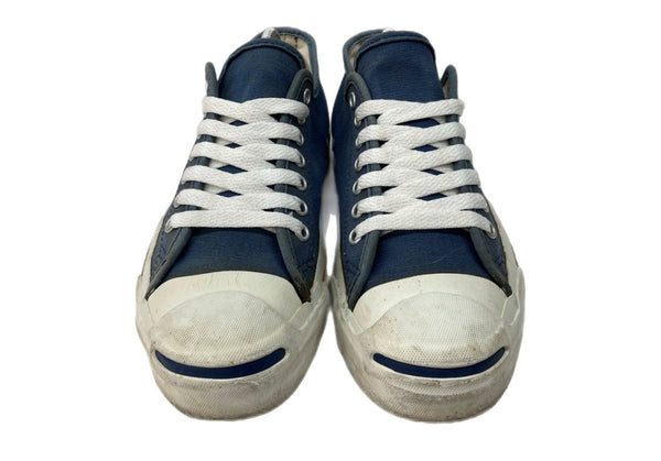 コンバース CONVERSE 90s JACK PURCELL LOW ジャック パーセル ロー USA製 ヴィンテージ シューズ 紺 メンズ靴 スニーカー ネイビー US7 1/2 104S-893